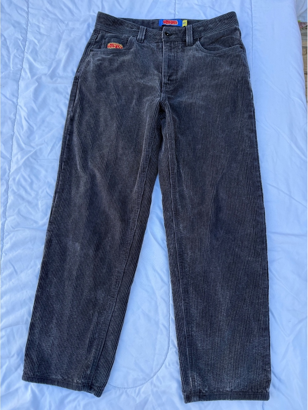 Empyre y2k dark gray Corduroy Pants Size 27